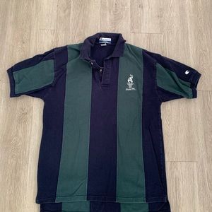 Vintage 1996 Atlanta Olympics Striped Polo